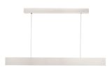 Deko-Light Pendelleuchte Apollon, Warmweiß, Alu, Weiß-matt, mattiert 342149