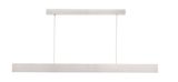 Deko-Light Pendelleuchte Apollon, Warmweiß, Alu, Weiß-matt, mattiert 342151