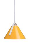 Deko-Light Pendelleuchte Diversity, E27, max. 40W, Metall, Gelb RAL1017 342174