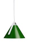 Deko-Light Pendelleuchte Diversity, E27, max. 40W, Metall, Grün RAL6002 342176