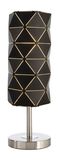 Deko-Light Tischleuchte Asterope linear, schwarz, matt, E27, max. 40W 346004