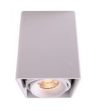 Deko-Light Deckenaufbauleuchte Mona I, GU10, max. 50W, weiß 348001
