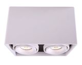 Deko-Light Deckenaufbauleuchte Mona II, GU10, 2x max. 50W, weiß 348004