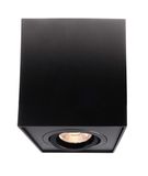 Deko-Light Deckenaufbauleuchte Dato, GU10, max. 50W, Alu, Schwarz 348024