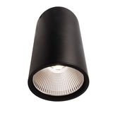 Deko-Light Deckenaufbauleuchte Luna 40, Neutralweiß, Signalschwarz, mattiert 348066