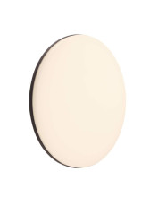 Deko-Light Deckenaufbauleuchte Mensae rund, Warmweiß, dunkelgrau, IP54 348072