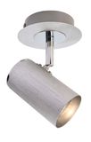 Deko-Light Deckenaufbauleuchte Indi I, GU10, max. 50W, Alu, Silber 348085
