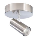Deko-Light Deckenaufbauleuchte Becrux I, Warmweiß, Aluminium Strangpressprofil, silber 348111