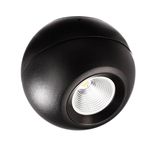 Deko-Light Deckenaufbauleuchte Bellatrix, Warmweiß, Schwarz 348126