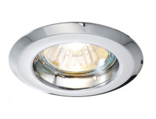 Deko-Light Deckeneinbauring, silber, Chrom, 12V, GU5.3 MR16, max. 50W 442052