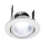 Deko-Light Deckeneinbauleuchte COB 95 CCT, Signalweiß, Warmweiß + Kaltweiß, 65°, 24VDC 565194