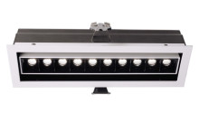 Deko-Light Deckeneinbauleuchte Ceti 10Adjust, weiß, matt, Warmweiß, 45°, 28-29V DC, 700mA 565257