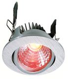 Deko-Light Deckeneinbauleuchte COB 68 RGBW, silber, RGB + Warmweiß, 50°, 24VDC 565336