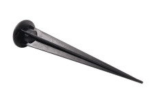 Deko-Light Erdspieß mit Gewindebuchse M6, 160x43mm, Schwarz, 160mm 700229