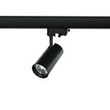 Deko-Light Schienensystem 3-Phasen 230V, Horus, Warmweiß, Schwarz, mattiert 707094