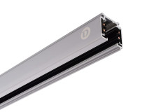 Deko-Light Schienensystem 3-Phasen 230V, D Line Aufbaustromschiene 1m grau 710001