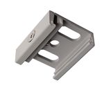 Deko-Light Schienensystem 3-Phasen 230V, D Line Montagehalter Deckenbefestigung Flex grau 710064