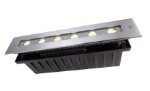 Deko-Light Bodeneinbauleuchte Line II WW, asymmetrisch, Warmweiß, IP67 730262