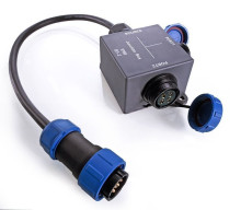 Deko-Light Weipu Verteilerbox 4-polig, 57 mm, IP67 730301
