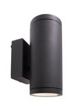 Deko-Light Wandaufbauleuchte Mobby II Double, Warmweiß, Aluminium , IP55 731071