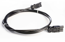 Wieland, Wieland GST18i3 Verlängerungsleitung 200cm, Schwarz,2m 800107