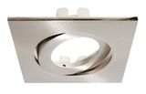 Deko-Light Rahmen für Lesath eckig, brushed, 90mm 930255