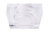 Deko-Light Acrylring quadratisch 90x90mm, COB 68, M58, Acryl, klar / satiniert, 90mm 930271