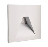 Deko-Light Abdeckung eckig weiß Winkel für Alwaid, 75mm 930488