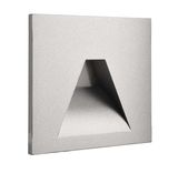 Deko-Light Abdeckung eckig grau Winkel für Alwaid, 75mm 930489