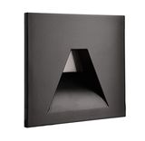 Deko-Light Abdeckung eckig schwarz Winkel für Alwaid, schwarz, 75mm 930490