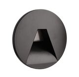 Deko-Light Abdeckung rund schwarz Winkel für Alwaid, schwarz 930505