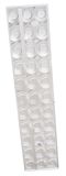 Deko-Light 90° Linse für Deckenaufbauleuchte Draconis Symmetrisch, transparent, 285mm 930546