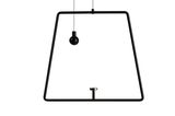 Deko-Light Pendel für Magnetleuchte Miram Schwarz, Schwarz 930626