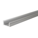 Deko-Light U-Profil flach AU-01-08 für 8 - 9,3mm LED Stripes, Alu, Silber-matt, eloxiert,1m 970000