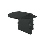 Deko-Light Endkappe P-ET-02-08 Set 2 Stk, Schwarz, 23mm 978122