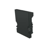 Deko-Light Endkappe H-AU-02-10 Set 2 Stk, Schwarz, 16mm 979022