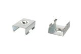 Deko-Light 2er Set Halteklammern für AU-08, Metall, 20mm 987002
