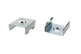 Deko-Light 2er Set Halteklammern für AU-12, Metall, 20mm 987006