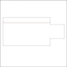 Dotlux 3894-WL 3 Phasen-Stromeinspeiser, links, weiss