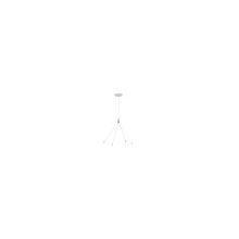 Dotlux 5450 Pendelset Seil mit Deckenbaldachin 1,5m für Ø600 LED-Leuchte GALAXO