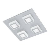 Eglo LED Wandleuchte Masiano 4x3.3W alu-gebürstet
