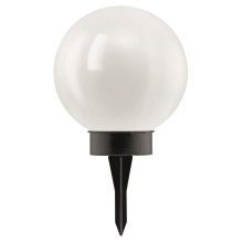 Eglo LED Aussenleuchte Kugel Ø20cm weiss Solarbetrieb mit Schalter