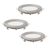 EGLO 32882 FUEVA-C LED Einbauleuchte Connect 3x3W warmweiss