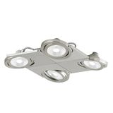 EGLO 39251 BREA LED Spot-Leuchte klar 4x5W 3000K warmweiss