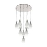 EGLO 39503 SIRACUSA Hängeleuchte klar 10xE27