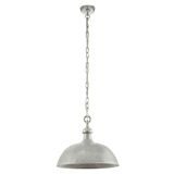 Eglo 49181 Easington Hängeleuchte E27 Stahl chrom