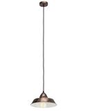 Eglo 49243 Auckland Hängeleuchte E27 Stahl kupferfarben-antik