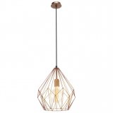 Eglo Pendelleuchte Carlton E27 kupfer