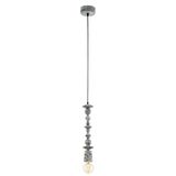 Eglo 49372 Avoltri Hängeleuchte E27 Holz schwarz-patina