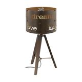 Eglo 49792 Coldingham Tischleuchte E27 rostfarben